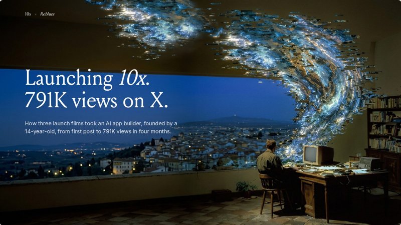 10x case study title card